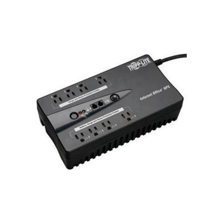 TRIPP LITE Tripp Lite INTERNET600U 600VA Standby UPS Compact Low Profile 8 Outlets w/ USB Port INTERNET600U